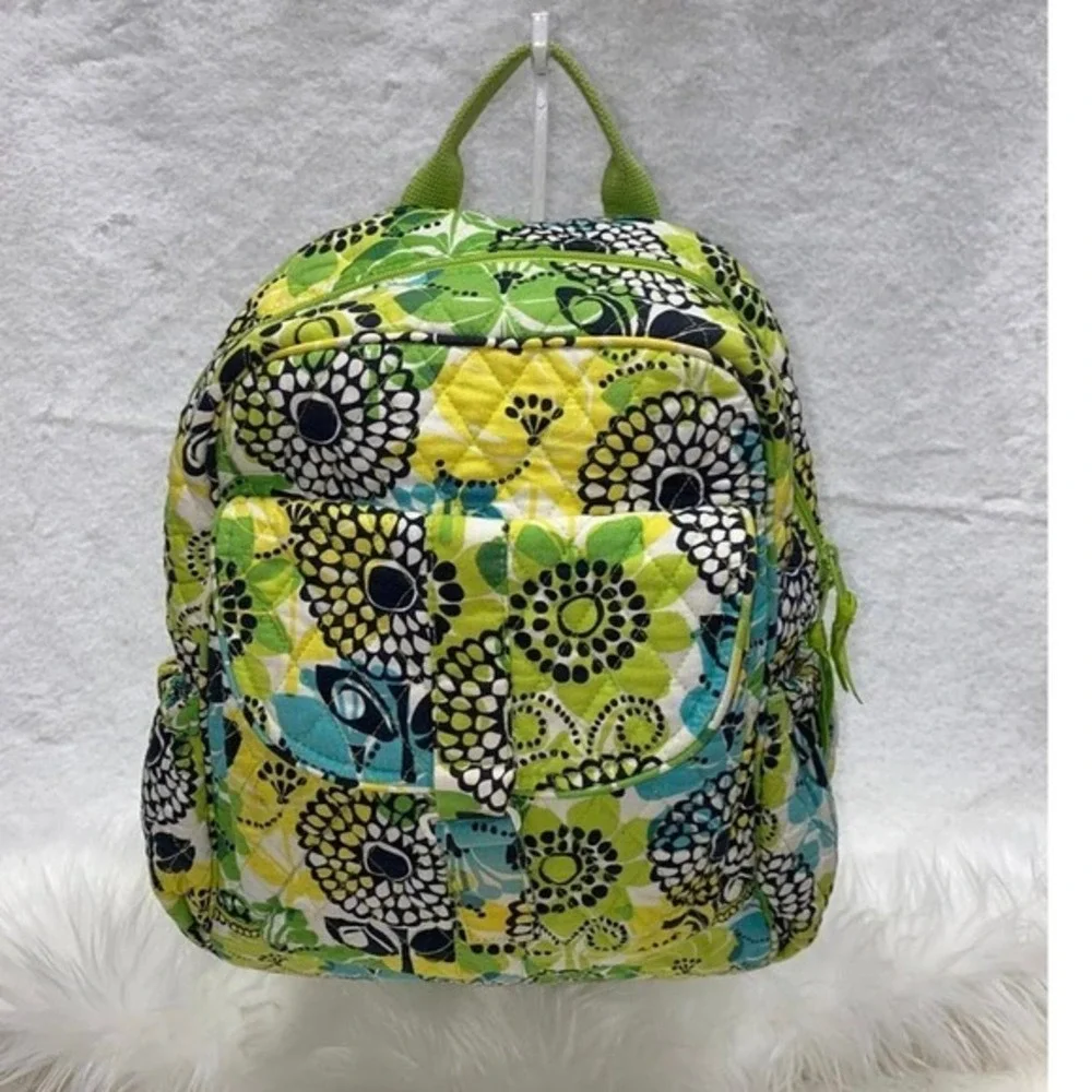 Vera Bradley - Spring Backpack / Work Bag / Laptop Case / Baby Bag / Like New!